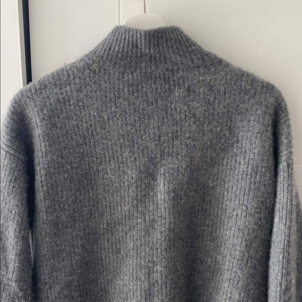 Reformation Dennis Oversized Full Zip Cashmere Cardigan - Picture 8 of 11